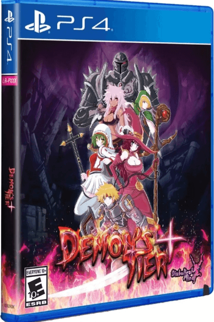 Demon's Tier+ box art for Playstation 4